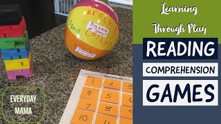 Learning Through Play Reading Comprehension Games [upl. by Nilyram]