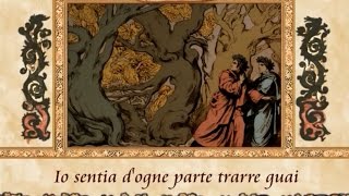 La Divina Commedia in VERSI  Inferno canto XIII 13 [upl. by Ahseekat691]