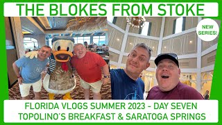 Florida Vlogs Summer 23  Day 7  Topolinos Breakfast Shopping amp Checking in to Saratoga Springs [upl. by Naomi]