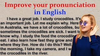 Reading Practice Improve your pronunciation in English [upl. by Keith775]