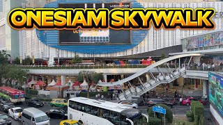 OneSiam Skywalk and MKB Center shopping mall in Bangkok is Amazing [upl. by Ettedualc223]