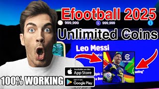 eFootball 2025 Hack  Get Unlimited Free Coins amp GP in eFootball 2025 MOD iOSAndroid [upl. by Laurene]