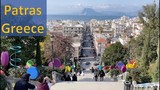 🇬🇷 Surprising Patras Pátrai Greece Town Origin History Carnival [upl. by Namyl777]