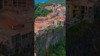 Castellfollit de la Roca A Medieval Spanish Village on a Cliff Part 1 [upl. by Fafa]