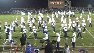 Bedford High Shool Marching Band vs Chestnut Ridge  song one  2011 [upl. by Leeke980]