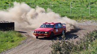 Rally uppland 2024 ss9 Action [upl. by Terraj]