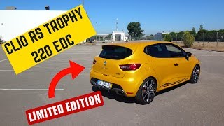 ENG SUB Renault Clio RS Trophy 220 EDC  Portugal Stock and Modified Car Reviews [upl. by Nnylyt]