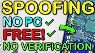 How to Spoof Pokemon GO iPhone 2024 ✅ iOS Pokemon GO Spoofing for FREE and NO PC [upl. by Micheil862]