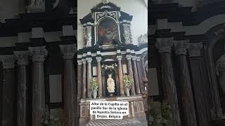 ALTAR DE LA CAPILLA EN EL PASILLO SUR DE LA IGLESIA DE NUESTRA SEÑORA EN BRUJAS Bélgica [upl. by Ardena]