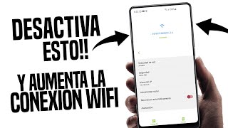 Aumentar señal wifi  Mi celular no agarra wifi y se desconecta a cada rato [upl. by Mcnally]