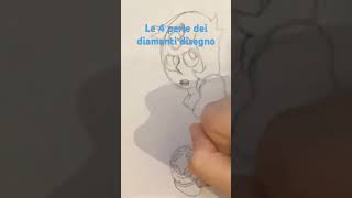 Le 4 perle dei diamanti disegno steven universe [upl. by Atlante]