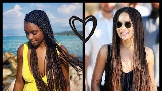 Zoe Kravitz Inspired Ombre Braids [upl. by Enibas]