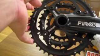 Truvativ Firex Team crankset Unpacking [upl. by Adena]