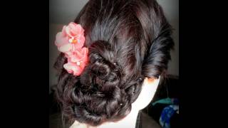 Chignon bas romantique [upl. by Anirhtak]