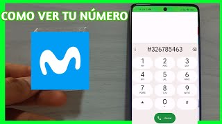 como VER MI NUMERO DE CELULAR MOVISTAR COLOMBIA muy fácil 2024 [upl. by Ardnuaet170]