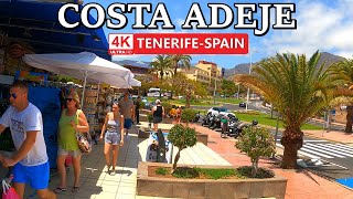 TENERIFE  COSTA ADEJE  What does this Area look like 🌡️ 4K Walk ● June 2024 [upl. by Atikram]