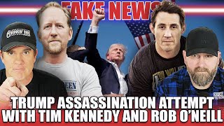 Trump Assassination Attempt Breakdown With Tim Kennedy And Rob ONeill  Drinkin Bros Podcast Ep… [upl. by Ahsinahs]