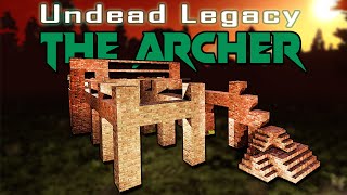 New Horde Base  Undead Legacy The Archer  11  7 days to die  Alpha 20 [upl. by Donella]