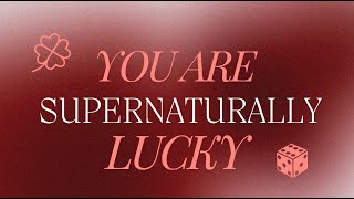 You are supernaturally lucky [upl. by Recha]