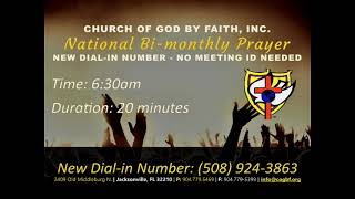 Bi monthly National Prayer with Evangelist Susan Davis [upl. by Hoopes707]