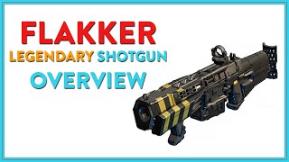 Flakker Overview  Legendary Shotgun  Borderlands 3 [upl. by Alial284]