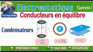 Capacité de quelques condensateurs de géométrie simple [upl. by Haldi691]