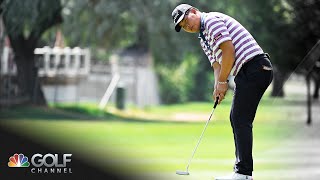 Korn Ferry Tour Highlights Utah Championship Round 3  Golf Channel [upl. by Garrot]