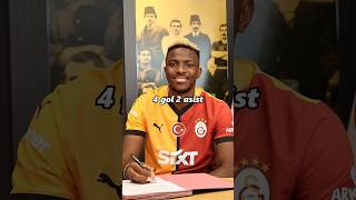 Galatasarayın yeni transferlerinin skor katkısı shorts futbol galatasaray [upl. by Crosby]