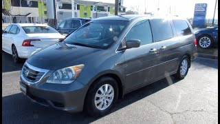 SOLD 2009 Honda Odyssey EXL Walkaround Start up Tour and Overview [upl. by Rebmetpes]