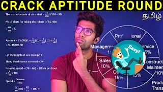 How to Clear Aptitude Test Easily For GovnIT jobs  in தமிழ் [upl. by Cecily]