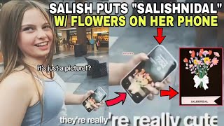 Salish Matter CAUGHT PUTTING Nidal Wonder As Her LOCK SCREEN With Flower Filter 😱😳 With Proof [upl. by Corwun73]