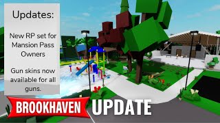 ⚠️ NEW MANSION RP SET BROOKHAVEN UPDATE [upl. by Eissirk]