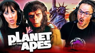 PLANET OF THE APES 1968 MOVIE REACTION FIRST TIME WATCHING Charlton Heston  Full Movie Review [upl. by Anirtep609]