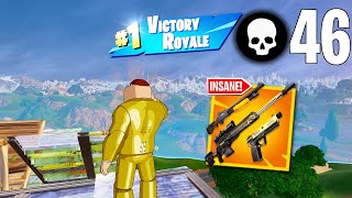 46 Elimination Solo Vs Squads Gameplay Wins Fortnite Chapter 5 Keyboard amp Mouse [upl. by Fogarty]