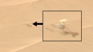 NASAs Perseverance rover spots Mars helicopter Ingenuity after its final flight [upl. by Lemrac476]