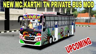 UPCOMING NEW MCKARTHI TN PRIVATE BUS MODBUS SIMULATOR INDONESIA 432 [upl. by Aihsetel]