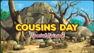 JUNGLE KE RISHTE  WORLD COUSIN DAY Special Episode  JUNGLE BOOK  MOWGLI CARTOON [upl. by Natsreik]