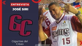 José Siri ⚡️ revela fecha de su debut con los Gigantes del Cibao 🐴 en Lidom 🇩🇴⚾️ [upl. by Zsa Zsa276]