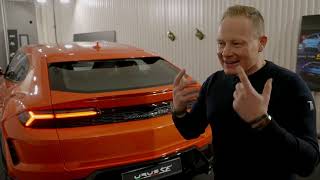 Lamborghini Urus SE styling overview with design director Mitja Borkert [upl. by Auqinet509]