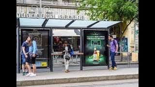 Dreher Pale Ales DOOH campaign  JCDecaux Hungary [upl. by Vincenta]