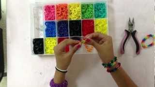 How to Make Rubber Band Bracelets [upl. by Anaeed]