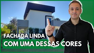 ESSAS SÃO AS CORES QUE ESTÃO BOMBANDO EM 2023 PARA PINTAR A FACHADA DA SUA CASA [upl. by Hadlee]