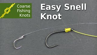 Easy Snell knot  How to tie [upl. by Nel866]