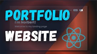 React Responsive Portfolio Website Tutorial Using React Router React Projects for Beginners [upl. by Cicenia]