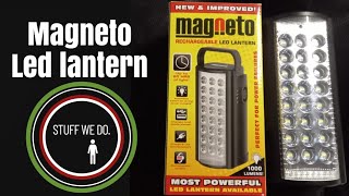 The most powerful LED lantern Magneto Led Lantern 20 [upl. by Damara]