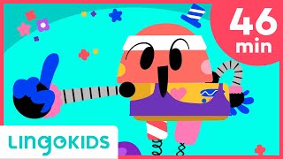 MOVE KIDS 🕺 Dance Songs for Kids  Lingokids [upl. by Ilowell]