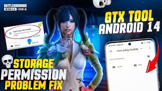 Cant Use This Folder Problem solve  how to fix Gfx tool use this folder problem solve Android 14 😍 [upl. by Aehs]