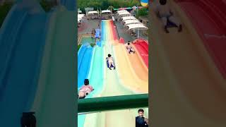 Swimming Pool Swimming Prank shorts swimming fitness flyboard bluesilver waterpark [upl. by Brigida]