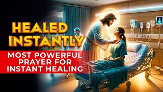 EXPERIENCE DIVINE HEALING NOW  Most Powerful Miracle Prayer To Jesus For Instant Healing Today [upl. by Klina]