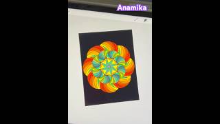 Easy mandala art youtubeshorts reels procreate drawing satisfying mandala [upl. by Hugibert982]